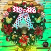 Guirlanda verde olive "Minnie Tie"